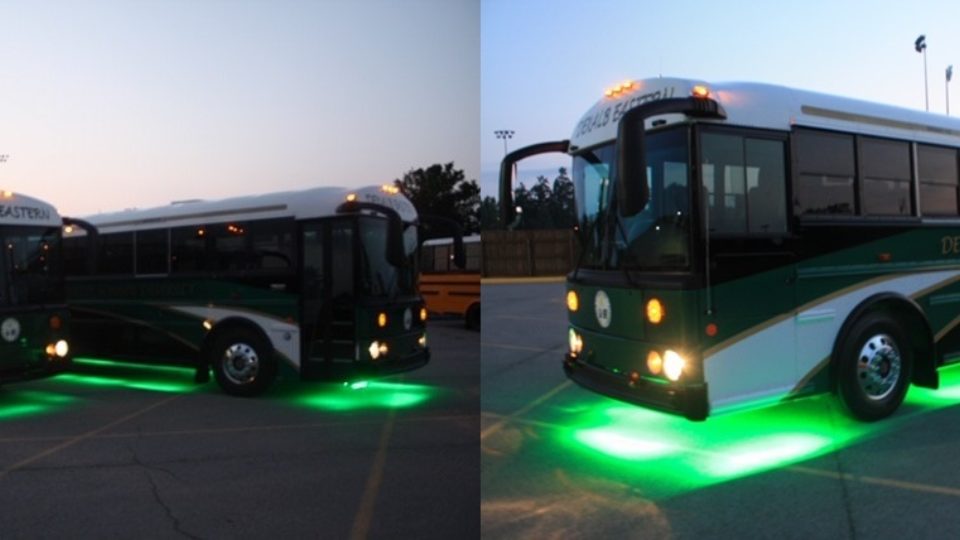 Dekalb team bus pair