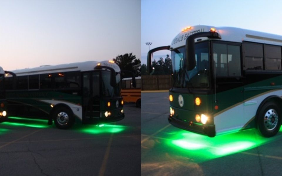 Dekalb team bus pair