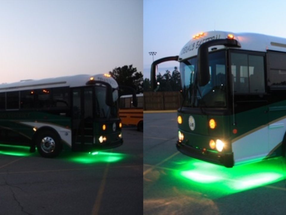 Dekalb team bus pair