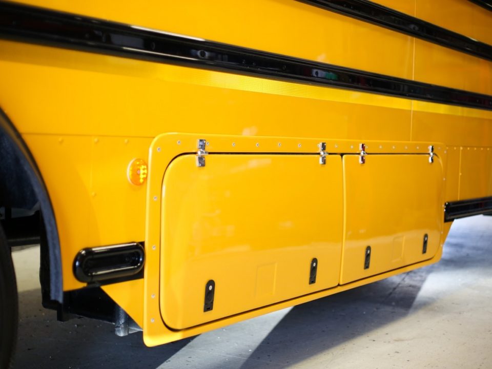 Kerlin bus sales luggage boxes full side