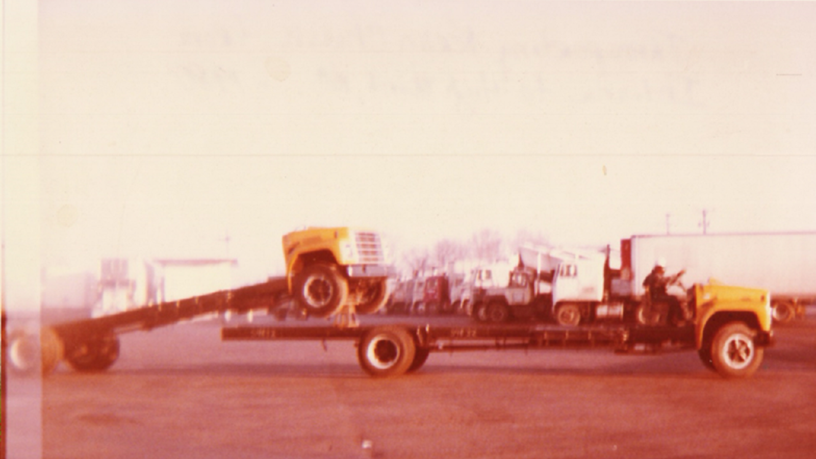 Ed delivering chassis to high point nc