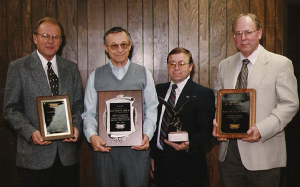 Tom Waite E Kerlin Clifford Zehr Roger Bradford Dealer of the year 1995