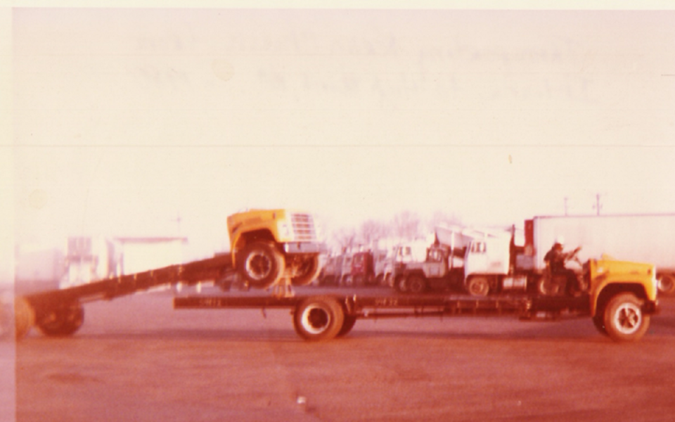 Ed delivering chassis to high point nc