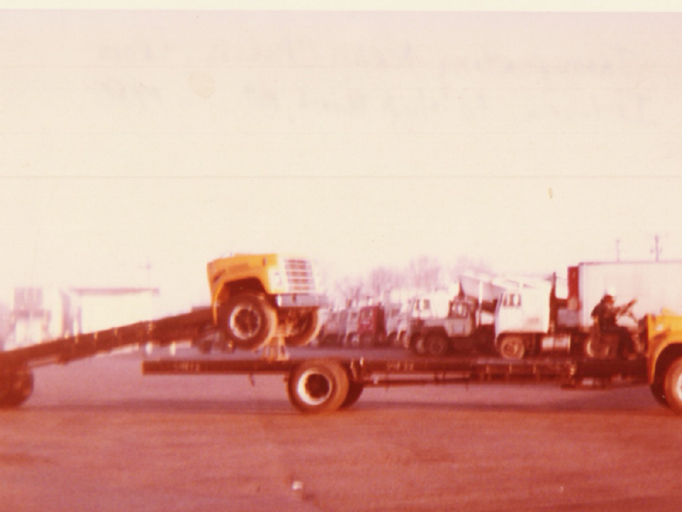 Ed delivering chassis to high point nc