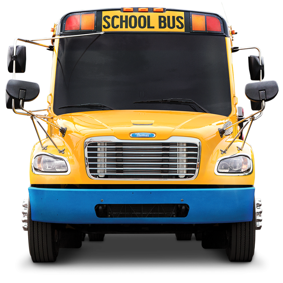 TBB Jouley Bus Blue Bumper 2 X ret No Lights 1000x1000